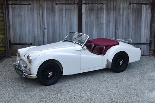 1955 Triumph TR2 LHD assembled by Impéria Nessonvaux Kaufen Bei