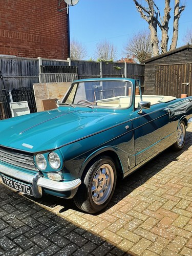 1969 Triumph Vitesse MK11 Convertible with overdrive