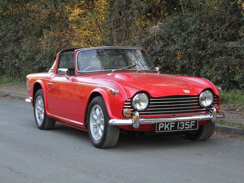 1968 Triumph TR5 PI - 21k since rebuild SOLD