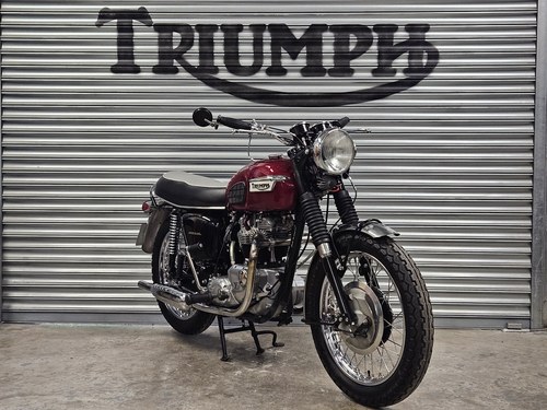 1969 Triumph Trophy TR6 Matching Number Classic VENDIDO