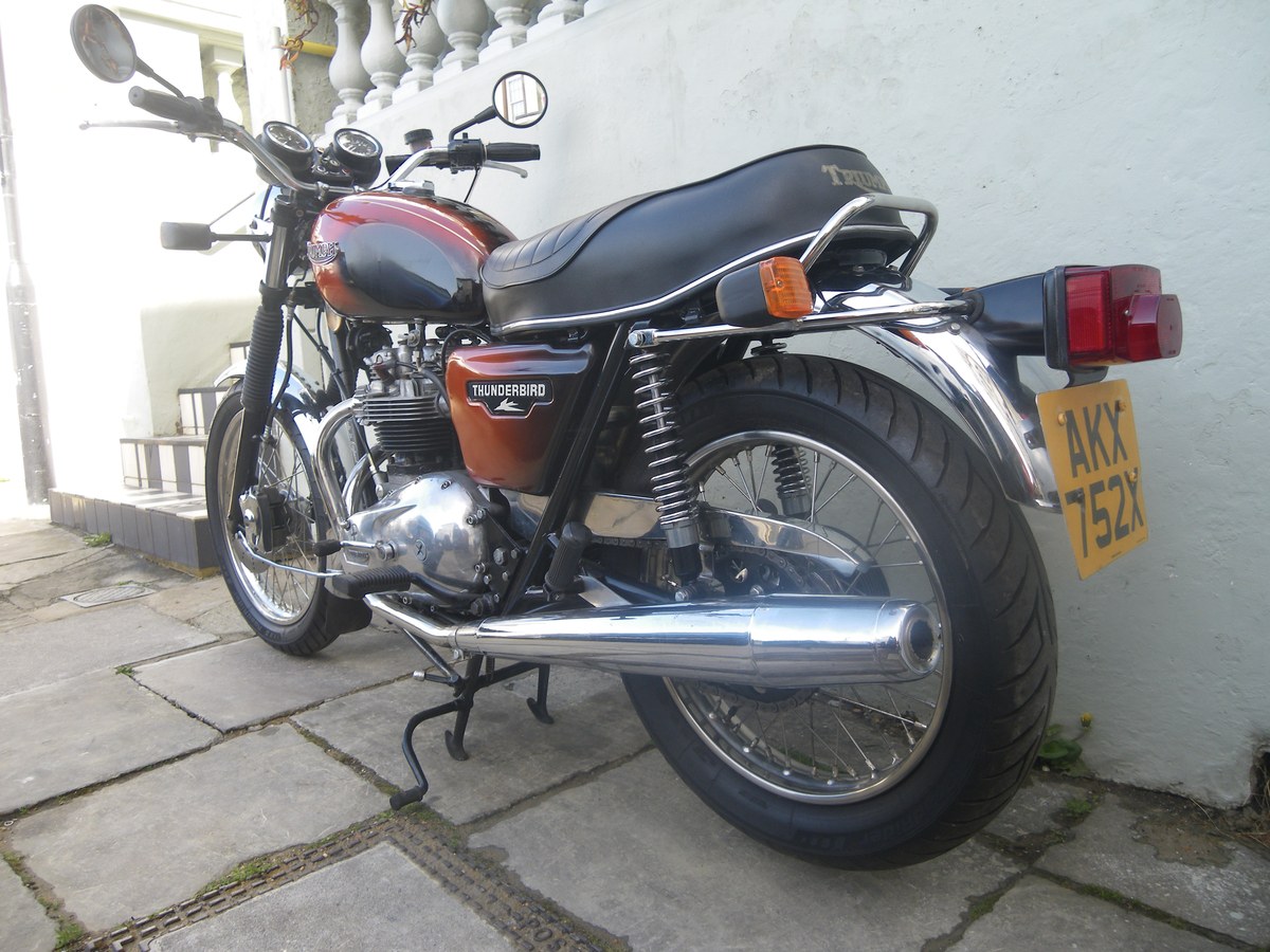 1982 Triumph THUNDERBIRD TR65 Dark red in United Kingdom - For Sale ...