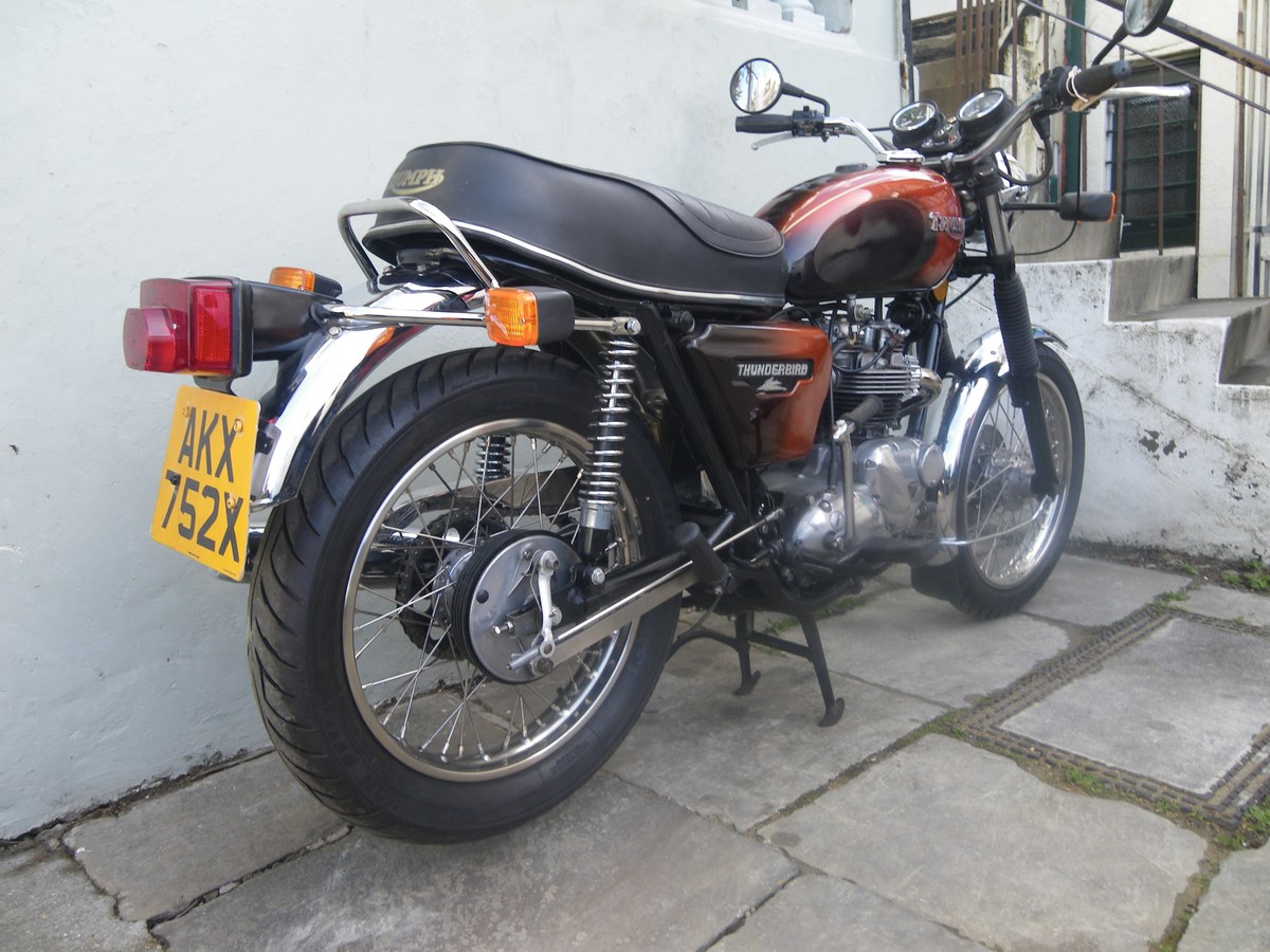 1982 Triumph THUNDERBIRD TR65 Dark red in United Kingdom - For Sale ...