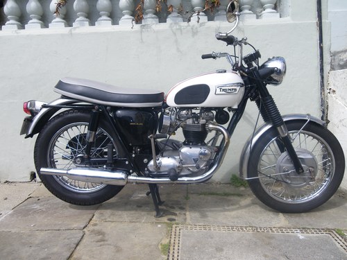 1966 TRIUMPH BONNEVILLE T120R VENDUTO