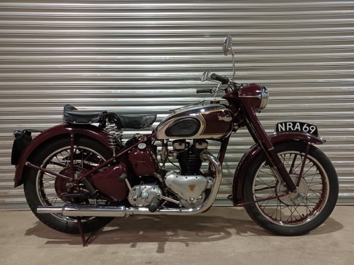 1949 TRIUMPH SPEED TWIN TELE-RIGID MATCHING NUMBERS WITH HISTORY Kaufen Bei