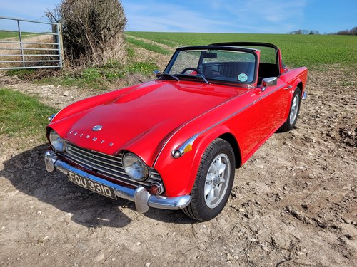 1966 Triumph TR4 TR4A