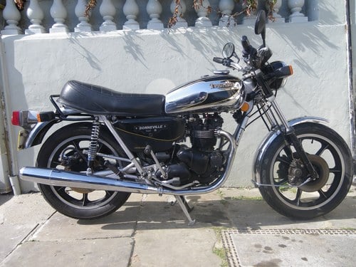1983 TRIUMPH BONNEVILLE T140ES ROYAL WEDDING EDITION VERKAUFT