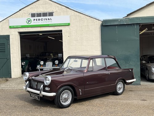 1969 Triumph Herald, fully restored, 1500 Spitfire engine, SOLD VENDIDO
