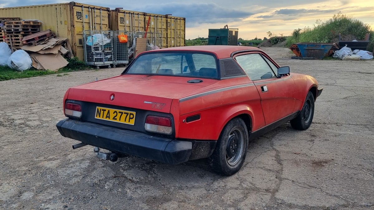 1976 Triumph TR7 Red Manual, 4 speed Right Hand Drive in United Kingdom ...