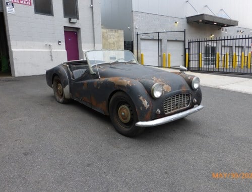 1956 Triumph TR3 Small Mouth Overdrive 2 Tops (St# 2686) Kaufen Bei