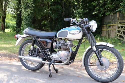 Triumph Daytona T100R 1967 all original & untouched 3,588 mi SÅLD