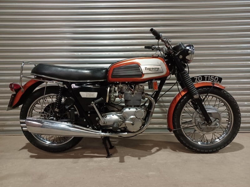 TRIUMPH T150 TRIDENT ORIGINAL UK BIKE MATCHING NUMBERS