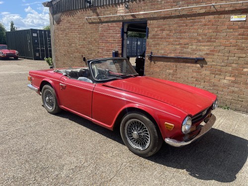 1971 PROJECT TRIUMPH TR6 CP 150bhp ORIGINAL UK FUEL INJECTED For Sale