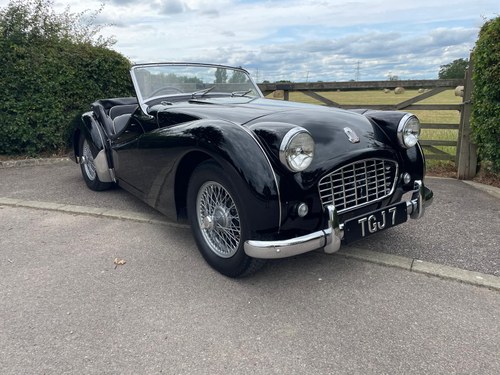 1956 Triumph TR3 CONCOURS WINNER BEST EXAMPLE VENDIDO