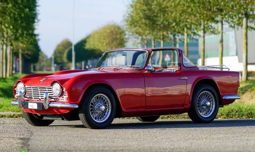 1962 TRIUMPH TR4 Surrey Top For Sale