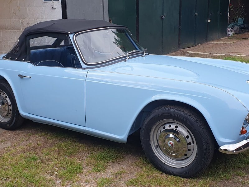 A LHD Fully Restored 1962 Triumph TR4