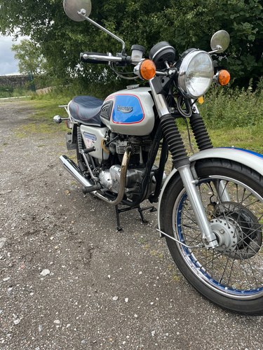 1977 Triumph Bonneville T140V Silver Jubilee