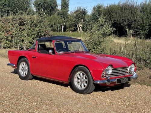 1966 TRIUMPH TR4A ORIGINAL UK CAR WITH OVERDRIVE En Venta