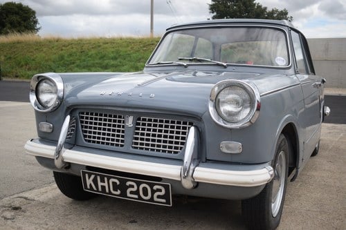 1962 TRIUMPH HERALD - RARE EARLY MODEL, 45K, DELIGHTFUL! VERKAUFT