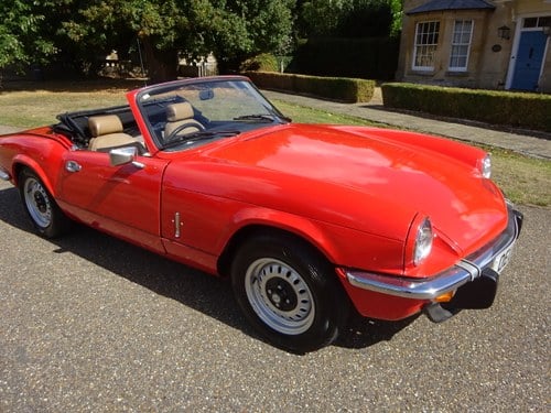 1977 Triumph Spitfire 1500 recent recommission. For Sale