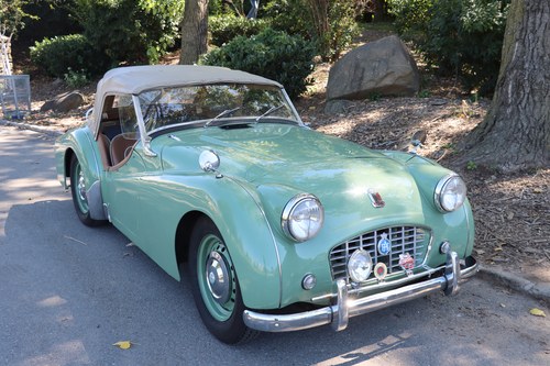 1956 Triumph TR3#25902 VERKAUFT