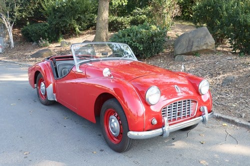 1957 Triumph TR3 Small-Mouth#25954 VERKAUFT