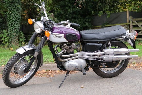Triumph Trophy T100C 1971 all original runs and rides. SOLD