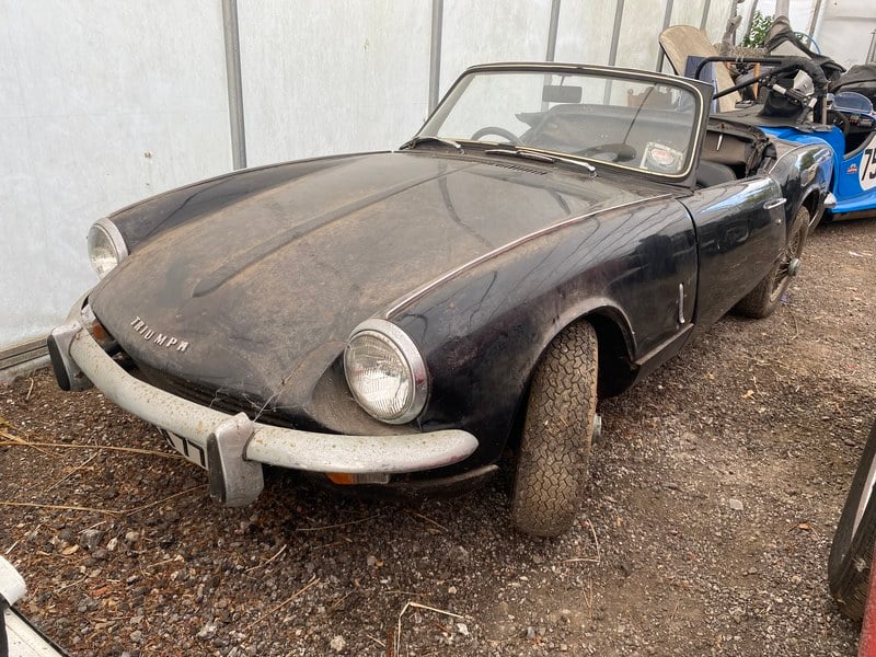 Barn find 1969 Triumph Spitfire Mk3 – For Restoration