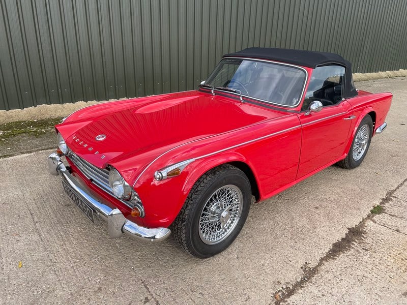 A SIMPLY STUNNING ‘LAST NUT AND BOLT’ RESTORED TRIUMPH TR4A!
