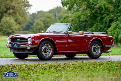 Triumph TR6, 1975 VERKOCHT