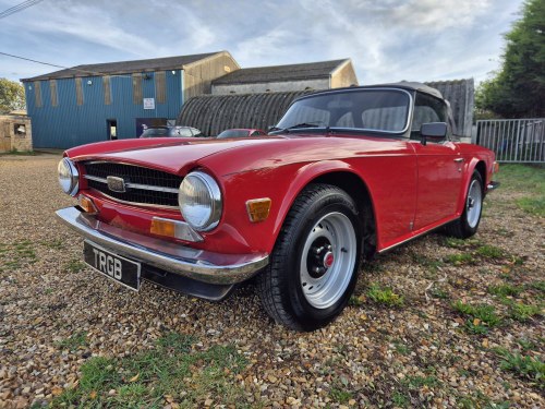 1973 TRIUMPH TR6 CR ORIGINAL UK FUEL INJECTED WITH 150BHP EN VENDIDO