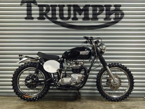 1973 Triumph Bonneville T140 "Mud Muncher" Custom Classic VENDIDO