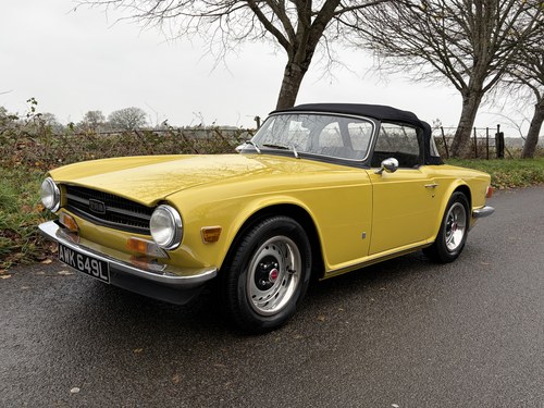 1972 Triumph TR6 PI - FREE UK DELIVERY VENDU