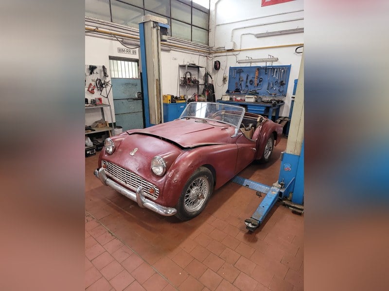 1960 Triumph TR3 TR3A (1957-62) DA RESTAURO
