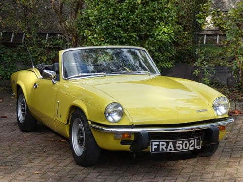 1972 TRIUMPH SPITFIRE MKIV - OUTSTANDING EXAMPLE !! SÅLD