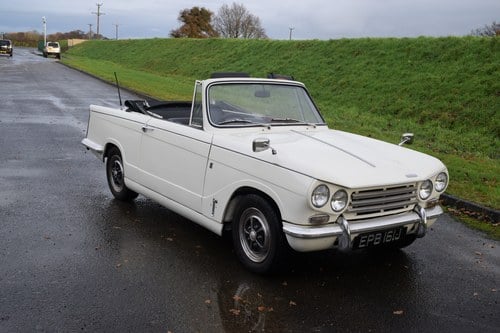 1970 TRIUMPH VITESSE CONVERTIBLE - A GEM WITH OVERDRIVE! VERKAUFT