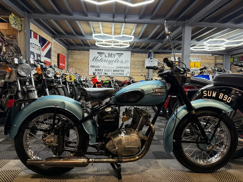1956 Triumph Plunger T20 Tiger Cub