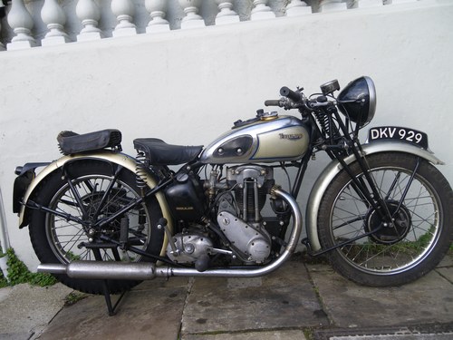 1939 TRIUMPH TIGER 70 VENDIDO