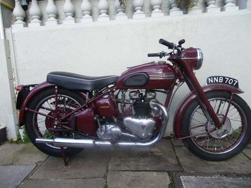 1952 TRIUMPH SPEED TWIN 5T VENDIDO