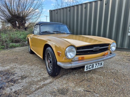 1972 Triumph TR6 CP PROJECT SÅLD