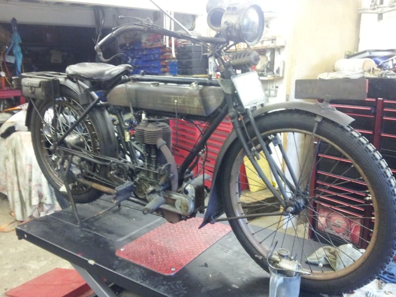 1914 Triumph model C 3 speed