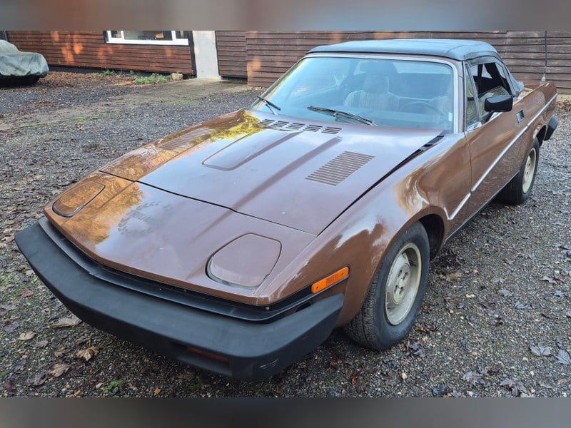 1979 Triumph TR7 Convertible LHD runs and drives, no rot