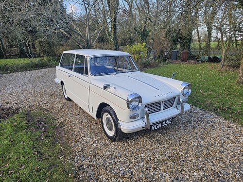 1967 Triumph Herald 1200 Estate. 55,000 miles. Comprehensive VERKAUFT