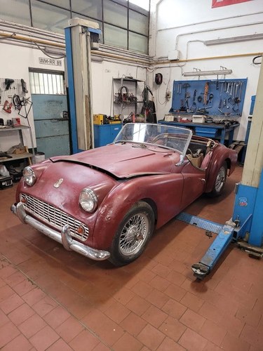 1960 Triumph TR 3 A DA RESTAURO