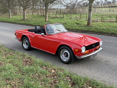 1969 Triumph TR6 125BHP - Light Restoration Project VENDIDO