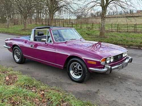 1973 Triumph Stag Auto - FREE UK DELIVERY VERKOCHT