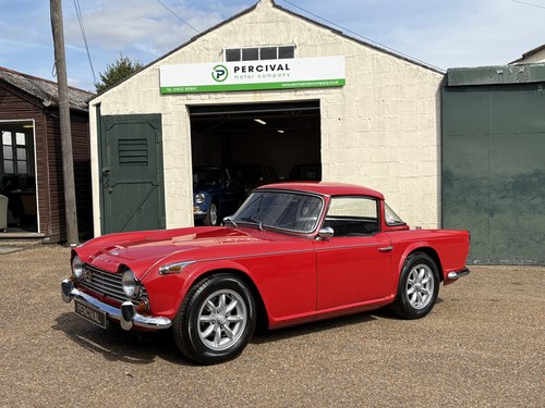 1966 Triumph TR4a, Surrey top, overdrive, SOLD SOLD