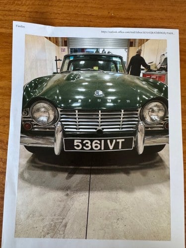 1963 Triumph TR4 IRS TR4A