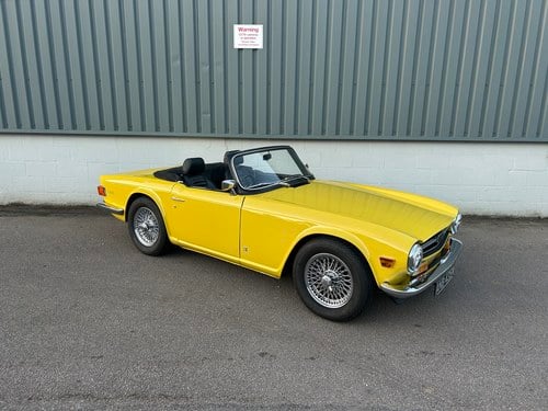 1973 Triumph TR6 Supercharged - High Spec! VENDU