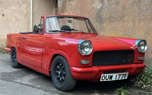 1967 Triumph Herald Convertible Fast Road/Sprint Special In vendita all'asta