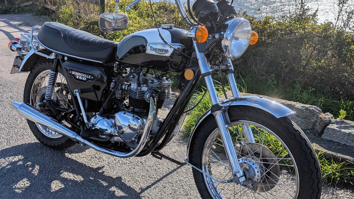 T140e 1979 Triumph Bonneville T140E Black Manual, 5 speed in Falmouth, United ...